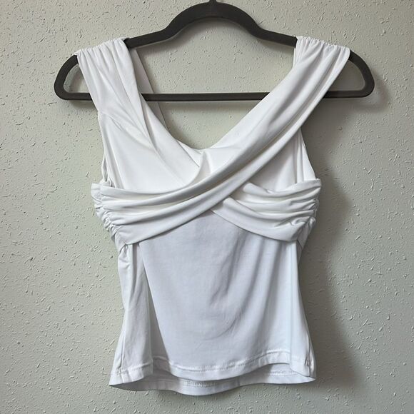 New OGL Eco-SkinKiss® Criss Cross Off Shoulder
New Airy Brami Top - White Size M - Picture 5 of 11